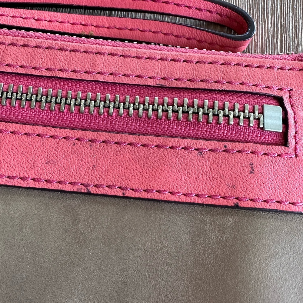 Coach Leather Legacy Colorblock Wristlette Wallet 2-in-1 Clutch Pocketbook - Picture 3 of 10